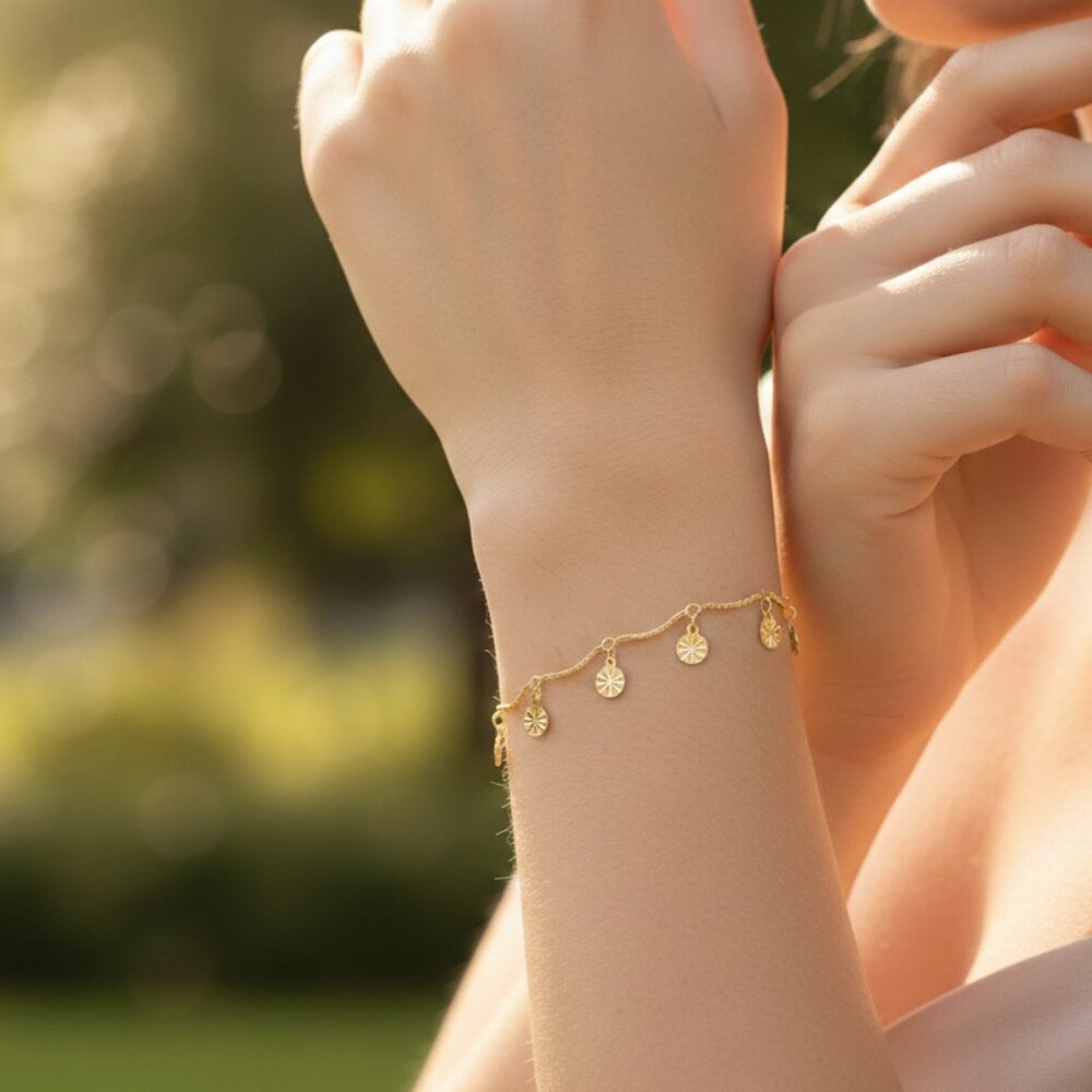 "Trendy Handmade Bracelet – A Thoughtful Gift for Girls & Women | UNVRC1095 - Picture 2 of 3